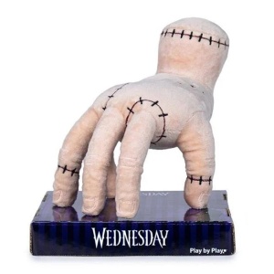 Jucarie de plus The Thing Wednesday, varsta 10+ ani, 18x20x12cm, bej - Img 1