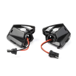 Set 2 lampi LED sub oglinda - puddle lights, 6500k alb-rece, lumini oglinzi - Img 7