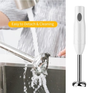 Blender vertical 3 in 1, 150W, Inox si plastic, Q-B1, alb-argintiu - Img 3