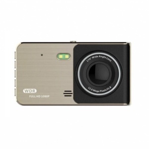 Camera DVR auto, Ecran 4", Full HD, Senzor de Miscare, G-senzor, 15 x 10 x 5cm, Negru - Img 1
