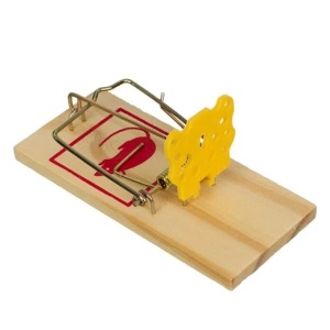 Capcana pentru Soareci, dimensiune 10x4.5cm - 2buc, lemn - Img 3