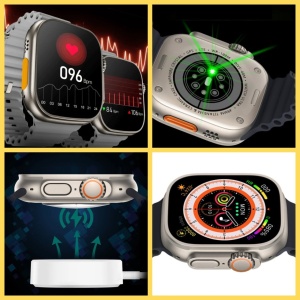 Ceas SmartWatch Z68 Ultra Premium, 1.9 inch, Android/IOS - Img 4