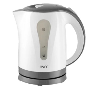 Fierbator de apa, cu filtru, putere 2000W, capacitate 1.8L, alb-gri - Img 1