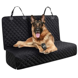 Husa scaune auto protectie si transport animale de companie, universala, impermeabila, 133cm, negru - Img 1
