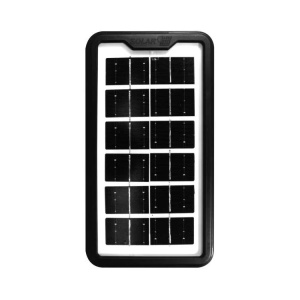 Panou solar portabil de 3W, GD Super GD-10X, IP65, cu mufe pentru incarcare device-uri, 27x15.5x1.5 cm, negru - Img 4