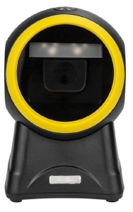 Scaner de coduri de bare cu cablu USB, 1D 2D QR, Omnidirectional, negru-galben - Img 7