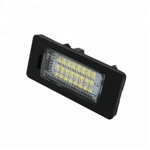 Set 2 lampi LED pentru numar auto, fara eroare de bec ars, compatibil BMW, lumina alb-rece - Img 2