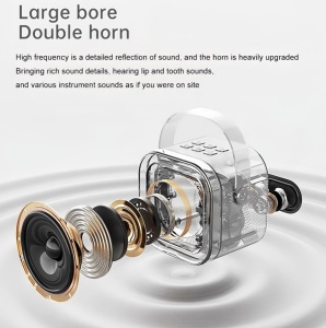 Set karaoke cu boxa 5W si 2 microfoane, wireless, bluetooth, lumina RGB, suporta moduri multiple de intrare, bej - Img 12