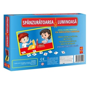 Joc de societate „Spanzuratoarea luminoasa”, varsta 5+ ani, multicolor - Img 2