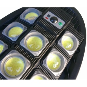 Lampa solara stradala W7102B-7 cu 20 LED COB, senzor de miscare si telecomanda, protectie IP65, negru - Img 6