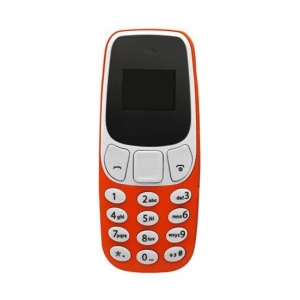Mini Telefon Dual Sim, MP3/MP4 Player, Bluetooth, modificare voce, 67.8 x 27.8 x 12.4 mm, Albastru/ Portocaliu/ Gri/ Roz/ Negru - Img 4