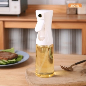 Oliviera tip spray, 200ml utilizat pentru ulei, otet sau alte lichide alb-negru - Img 3