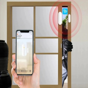 Senzor Magnetic Wireless, pentru Usa sau Fereastra, Compatibil Tuya Smart, Alexa si Google Assistant - Img 4