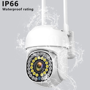 Camera de supraveghere IP CCTV smart de 2MP, Wi-Fi, senzor lumina si miscare, infrarosu, alerte, alba - Img 11