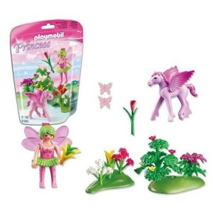 Jucarie Zana primaverii si calul inaripat cu accesorii Playmobil - Img 1