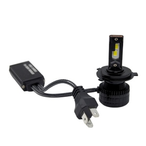 Set 2 becuri LED H4 V80, Canbus, putere 220W, 12000Lm, lumina alba-rece - Img 2