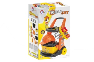 Set de scule si unelte cu carucior, pentru copii de 3 ani+ - Img 3