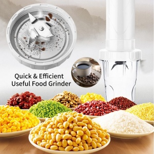 Blender vertical 3 in 1, 150W, Inox si plastic, Q-B1, alb-argintiu - Img 5