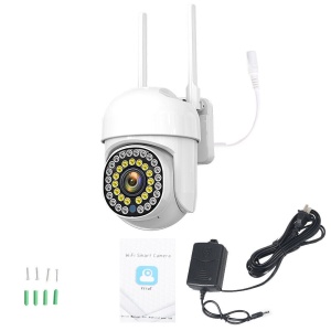 Camera de supraveghere IP CCTV smart de 2MP, Wi-Fi, senzor lumina si miscare, infrarosu, alerte, alba - Img 12