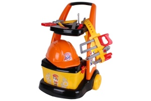 Set de scule si unelte cu carucior, pentru copii de 3 ani+ - Img 1