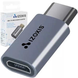 Adaptor micro USB-C la USB 2.0, viteza transfer date 480 Mbps - Img 2