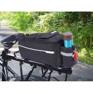 Geanta Termica pentru bicicleta, 3 Compartimente, Capacitate 9L, Negru - Img 3
