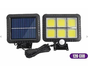 Proiector SOLAR 10W 6 CASETTE COB SL-F120 Senzor de lumina si miscare - Img 4