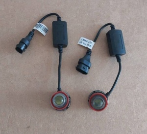 Set 2 becuri V6 auto, laser LED H11, 100W, 6000k, lumina alb-rece si flux luminos 5200 lumeni - Img 3