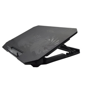 Suport laptop cu ventilator dublu, reglabil in inaltime QSR03 - Img 6