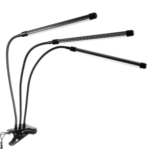 Lampa UV LED pentru stimularea si cresterea plantelor, Negru - Img 2