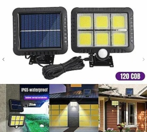 Proiector SOLAR 10W 6 CASETTE COB SL-F120 Senzor de lumina si miscare - Img 7