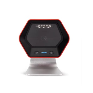 Scanner bidimensional, scaneaza coduri 1D, 2D si QR, rosu - Img 2