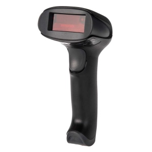 Scanner Cod de Bare portabil, A203, wireless, cu incarcare USB, Negru - Img 1