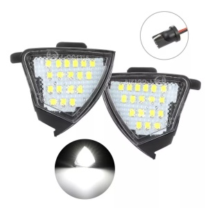 Set 2 lampi LED sub oglinda - puddle lights, 6500k alb-rece, lumini oglinzi - Img 5