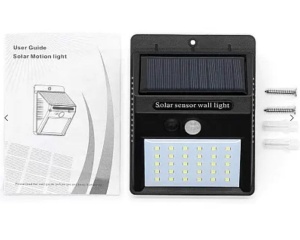 Set 5 Lampi Solare BRIGHT 30 LED cu Senzor de Miscare si Lumina 1 Mod ILUMINARE - Img 9