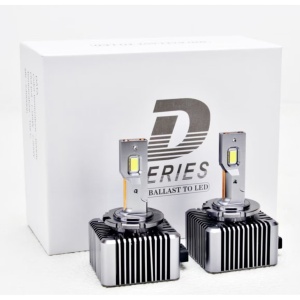 Set cu 2 becuri conversie hid-led, D3S, 35W, 12.000LM, Canbus, miez din cupru, radiator aluminiu - Img 2