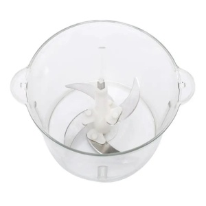 Tocator Electric Multifunctional, cu 4 Lame, 2 Viteze, 250W, 2 litri, Bol Sticla, Rosu/Verde - Img 8