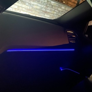 Kit lumini ambientale auto RGB 18 in 1, benzi acrilic, wireless - Img 4