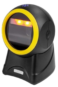 Scaner de coduri de bare cu cablu USB, 1D 2D QR, Omnidirectional, negru-galben - Img 6