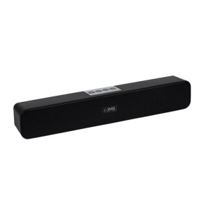 Boxa Bluetooth tip bara, portabila, 10W, baterie 1200 mAh, 18.8x8.5x8.5 cm, negru - Img 1