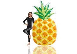 Saltea gonflabila Intex Ananas multicolor, 2.16m x 1.24m, pentru o persoana - Img 2