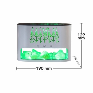 Umidificator cu Aromaterapie, 200ml, 5W, 190x129x80mm, Alb - Img 5