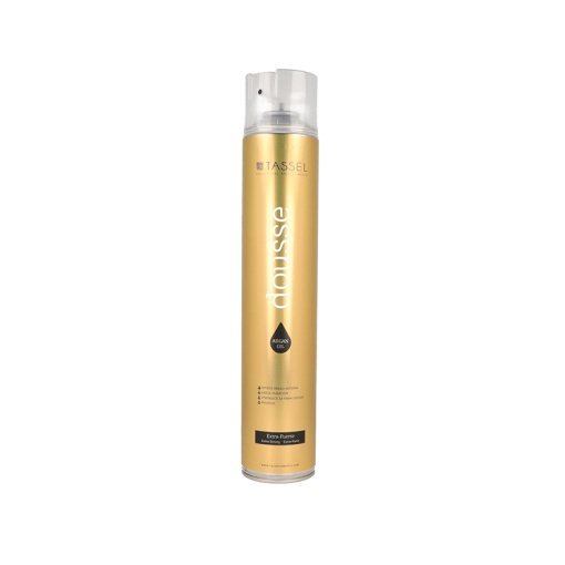 Fixativ de par, extra puternic Dousse Tassel, cu ulei de argan 750 ml