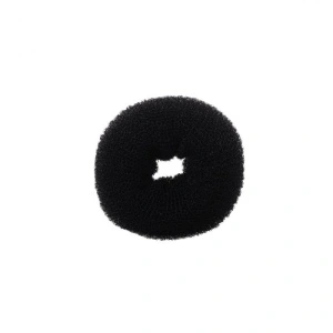 Burete adaos de coc negru, rotund 2.5 cm - 1 buc