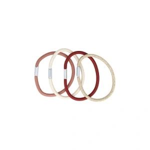 Elastice pentru par Eurostil, groase, diverse culori - set 8 buc - Img 2