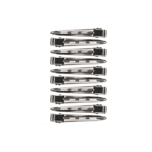 Clipsuri de par din metal Eurostil, 6,5 cm set de 10 buc