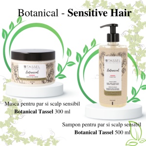 Pachet pentru par si scalp sensibil iritat Botanical Sensitive Tassel 1 buc
