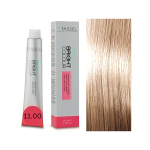 Vopsea de par cu keratina, ulei de argan si amoniac Bright Color, nr 11.00 Blond Natural Extra Luminos -100ml