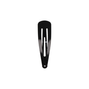 Clame pentru par, din metal Eurostil, NEGRE - set 12 buc - Img 2