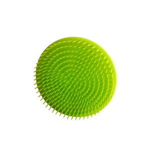 Perie masaj capilar, din plastic, VERDE - Img 2